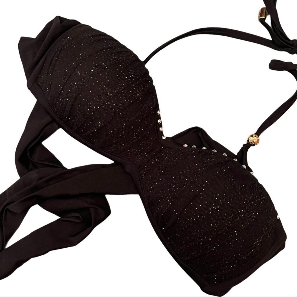 Beach Bunny‎ Sparkly Bikini Top as is